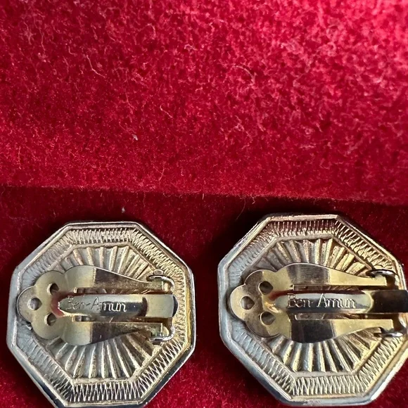 Ben-Amun stunning marked roman coin earrings - Picture 3 of 6